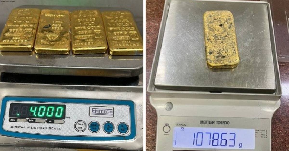 Five held at Delhi airport for smuggling over 5-kg gold into India